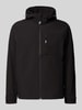 Jack & Jones Softshell-jack met borstzak en mouwtrensjes Zwart