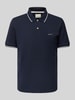 Gant Poloshirt mit Label-Stitching Marine