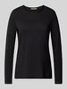 Smith and Soul Longsleeve mit Rundhalsausschnitt Black