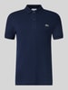 Lacoste slim fit poloshirt van puur katoen Marineblauw