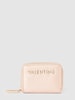 VALENTINO BAGS Portemonnee met labeldetail, model 'DIVINA' ROZE GOLD