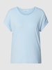 Only T-shirt met ronde hals, model 'Moster' Lichtblauw