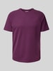 REVIEW T-Shirt mit Rundhalsausschnitt Pflaume