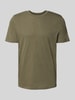 MCNEAL Regular Fit T-Shirt mit Rundhalsausschnitt Oliv