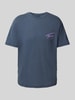 Tommy Jeans Relaxed Fit T-Shirt aus reiner Baumwolle Marine