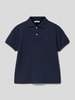 Mayoral Regular fit poloshirt met korte knoopsluiting Marineblauw