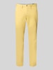 Polo Ralph Lauren Regular fit chino met knoop- en ritssluiting Geel