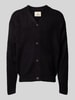 Jack & Jones Premium Strickjacke mit Zopfmuster Modell 'MARKUS' Black