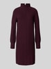 Tom Tailor Nauwsluitende gebreide jurk van viscosemix Rood gemêleerd