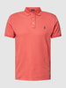 Polo Ralph Lauren Poloshirt mit Label-Stitching Rot