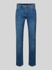 MCNEAL Straight fit jeans in 5-pocketmodel Blauw