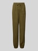 Only Stoffhose mit elastischem Bund Modell 'KENYA' Khaki