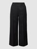 s.Oliver RED LABEL Culotte aus Leinen mit elastischem Bund Schwarz