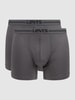 Levi's® Boxershort met stretch in set van 2 Antraciet