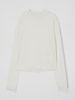 Tom Tailor Shirt met lange mouwen en opstaande kraag Offwhite