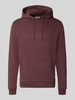 ONLY & SONS bluza z kapturem o kroju regular fit z mieszanki bawełny model 'CERES' ' Jasnośliwkowy