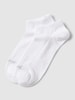 Levi's® Socken mit Label-Schriftzug Modell 'LOW CUT TENCEL' im 2er-Pack Weiss