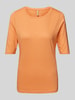 Soyaconcept T-Shirt mit Rundhalsausschnitt Modell 'Babette' Orange