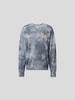 Kenzo Sweatshirt im Batik-Look Blau