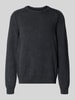 Armedangels Regular Fit Strickpullover aus reiner Baumwolle Modell 'VAANJO ' Black