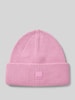 Marc O'Polo Denim 'Beanie met labelbadge Rosé