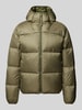 Lacoste Steppjacke mit Kapuze Oliv