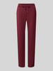 Soyaconcept Sweatpants mit elastischem Bund Modell 'Banu' Bordeaux