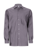 OLYMP Regular fit zakelijk overhemd van batist Antraciet