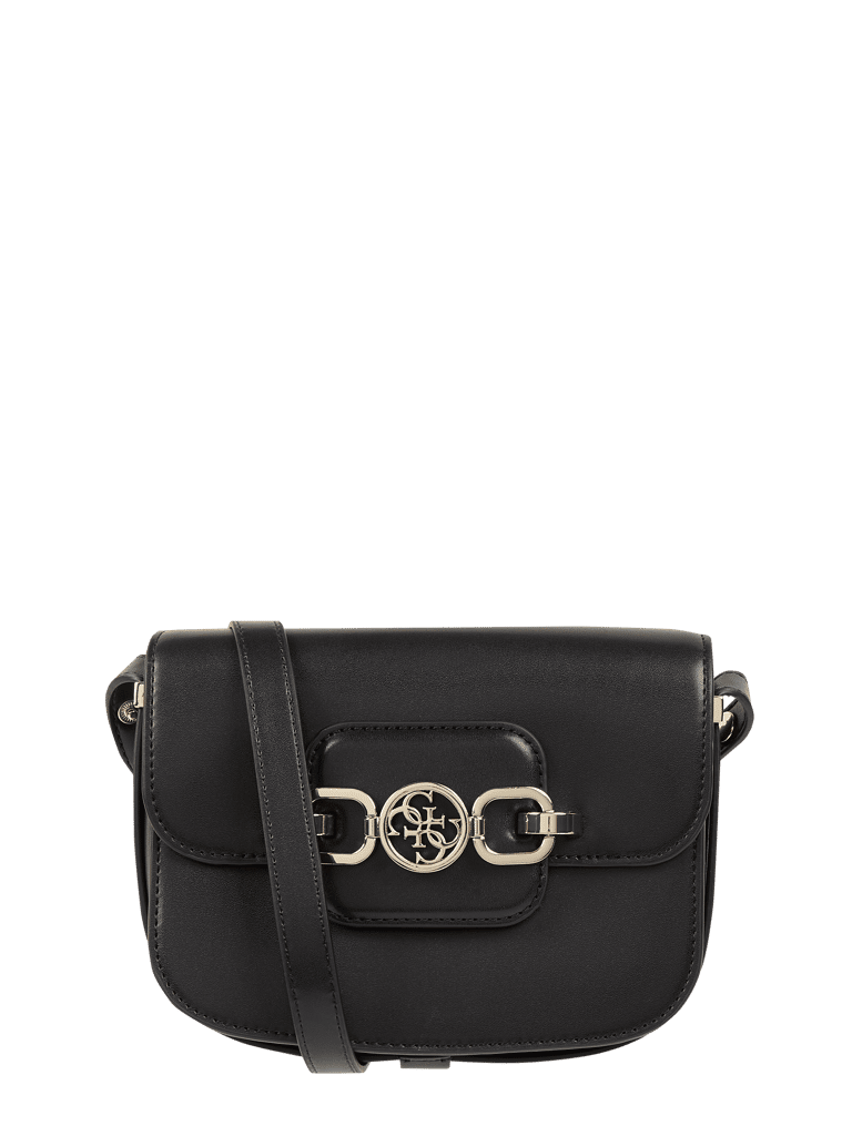 Guess Crossbody Bag in LederOptik Modell 'Hensely' (schwarz) online kaufen