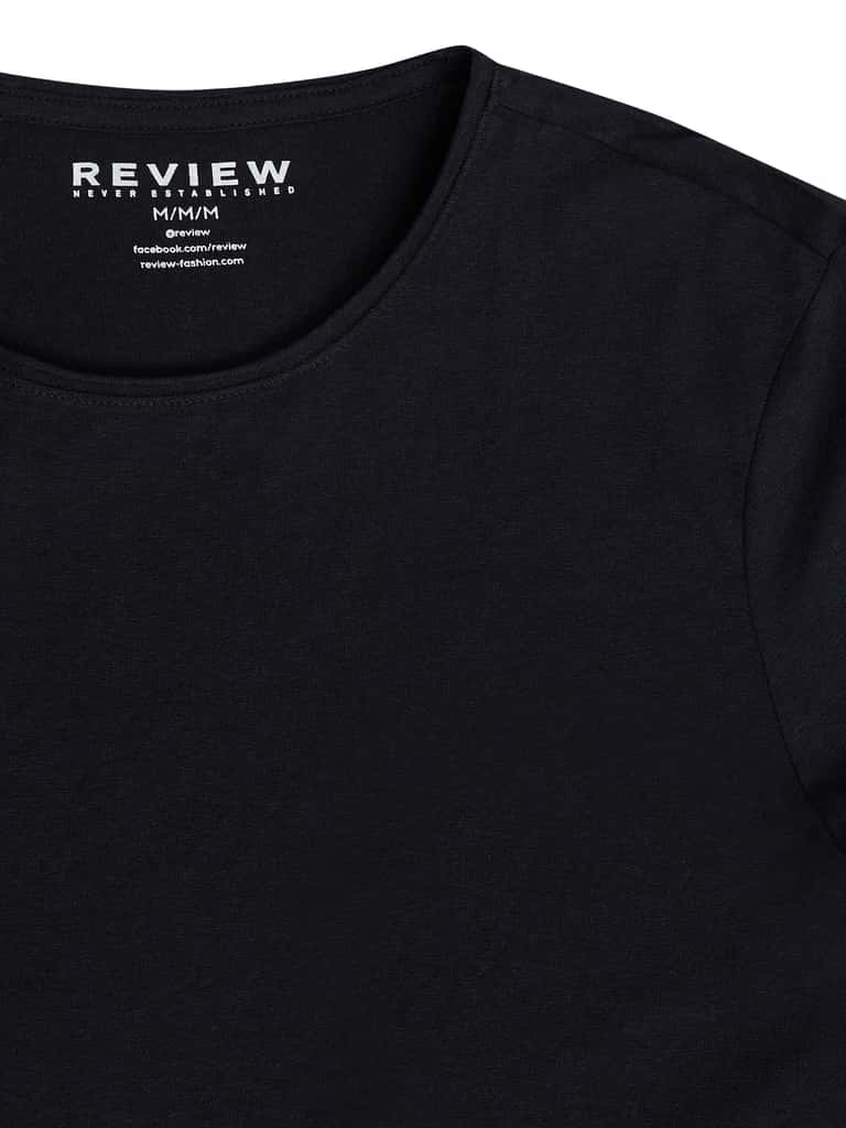 REVIEW TShirt mit LogoPrint (schwarz) online kaufen