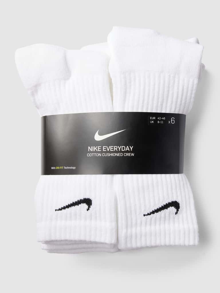Samenwerken met Zichzelf Kangoeroe Nike Sokken per 6 paar verpakt in wit online kopen | P&C
