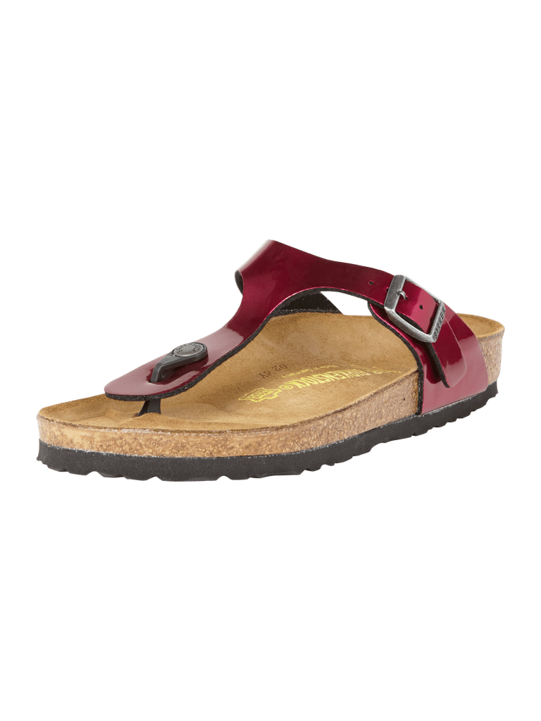 birkenstock zehentrenner blau