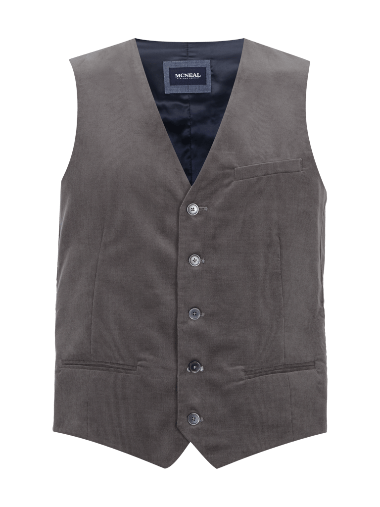 MCNEAL Weste aus Cord (dunkelgrau) online kaufen
