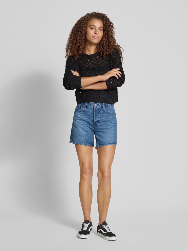 ショートパンツ LEVI S Women Shorts  Burmudas 56327 0451 Black リーバイス LEVI'S 478 バギー ショートパンツ （Blacks