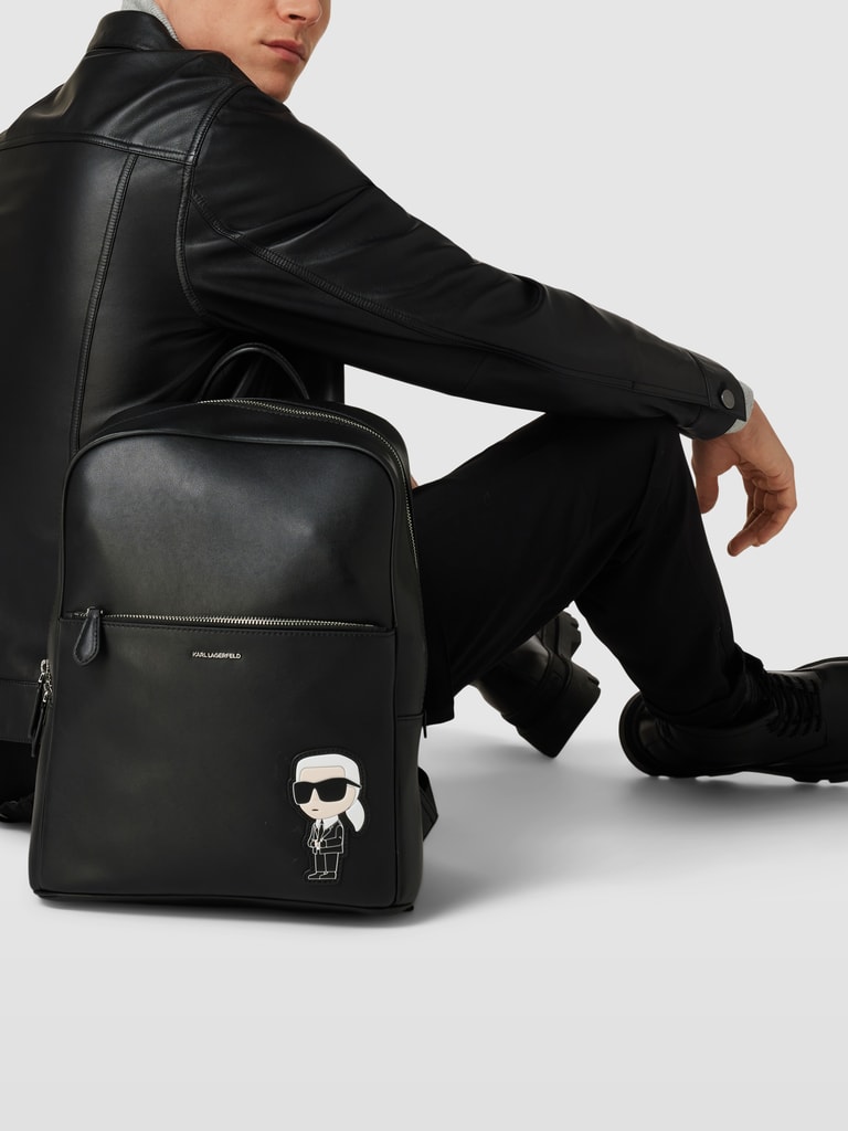 Karl Lagerfeld Rucksack mit Motiv-Print Modell 'k/ikonik