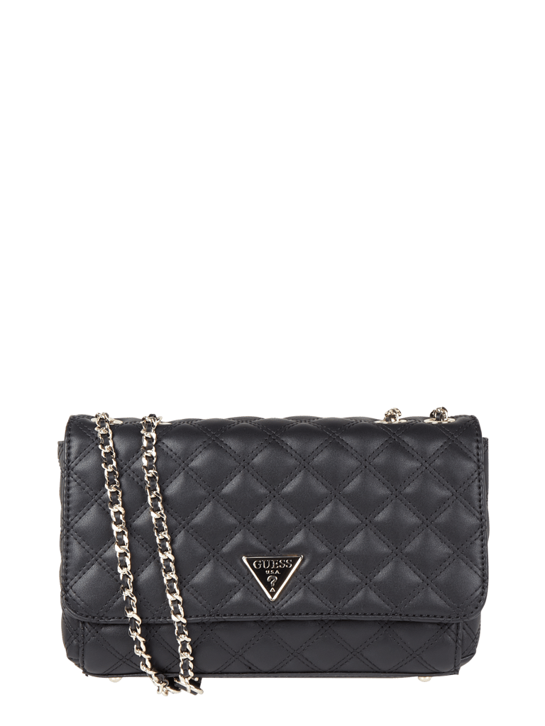 Guess Crossbody Bag mit variablem Kettenriemen (black) online kaufen