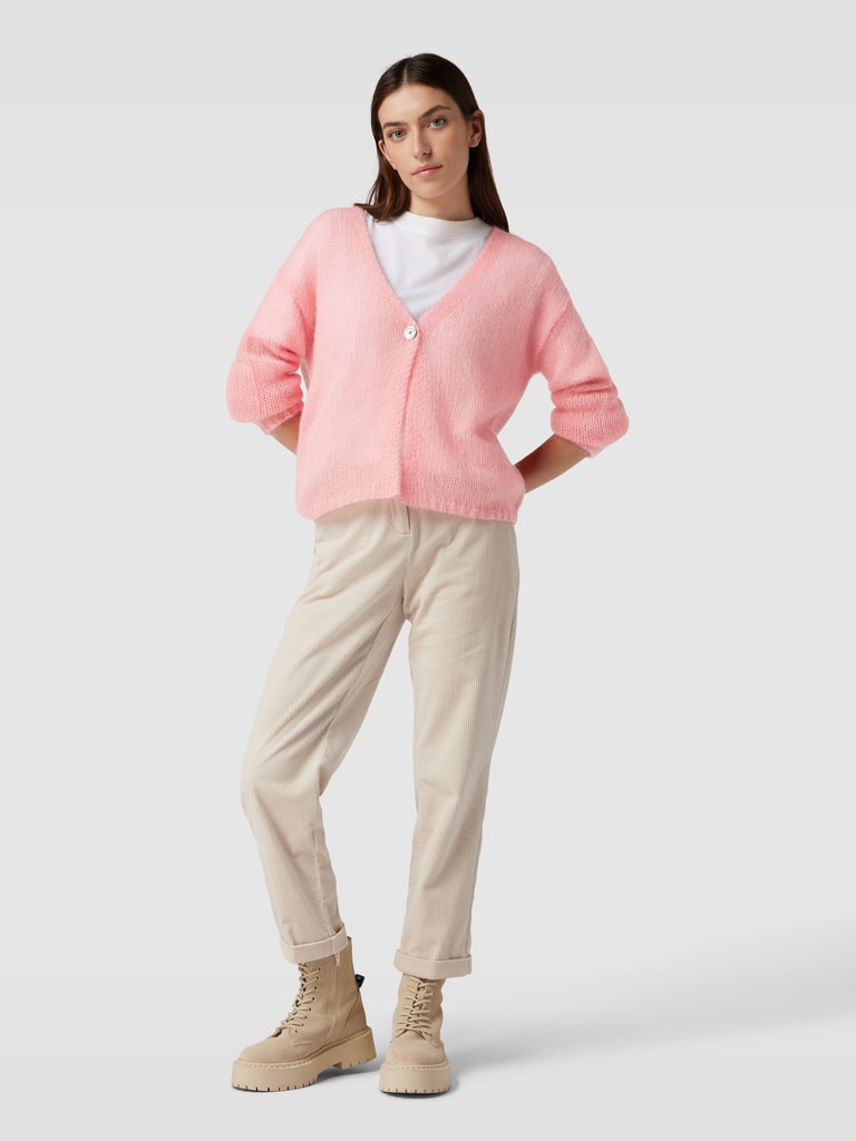 (The Mercer) N.Y. Cardigan mit V-Ausschnitt (pink) online kaufen