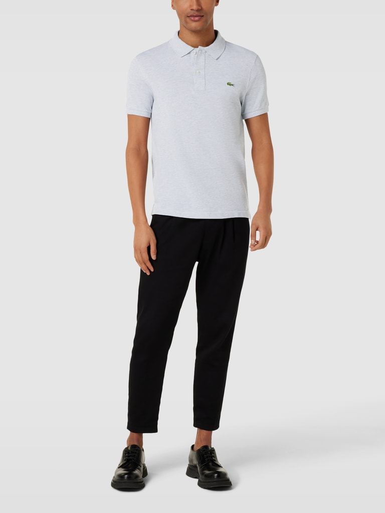 Lacoste Slim Fit Mens Grey Polo Shirt main image 1