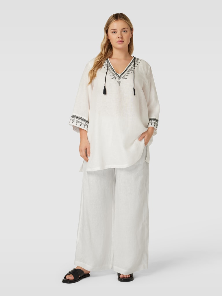 Marina Rinaldi Hose aus Lammshearling Modell 'RAPIDO' (offwhite) online ...