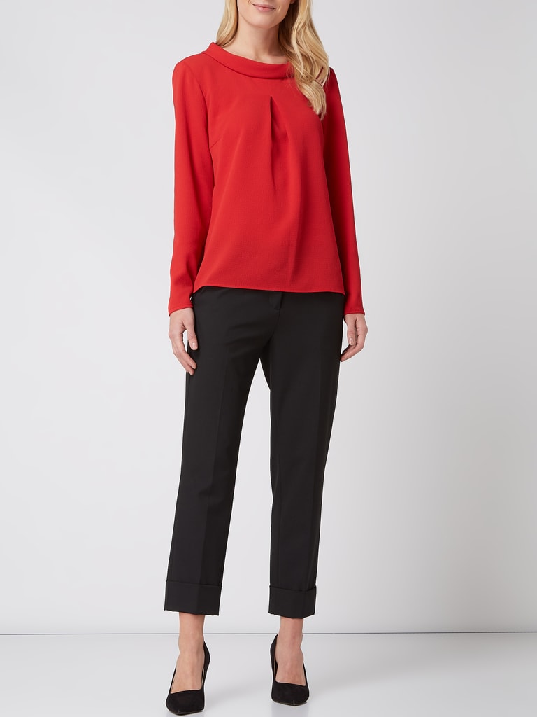 Betty Barclay Blouseshirt met stolpplooi in rood online kopen | P&C