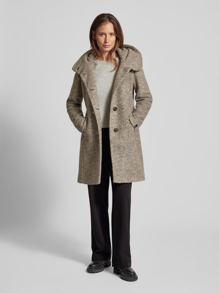 Indicode Heren Brittany Coat | Korte jas met opstaande kraag Navy XL