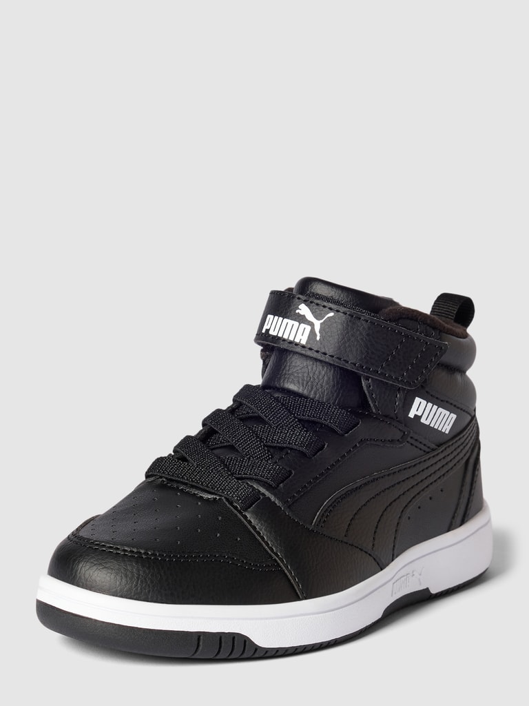 Puma High Top Sneaker mit Label-Details Modell 'Rebound V6 Mid' (black) online kaufen