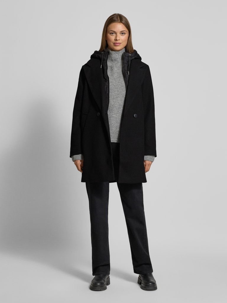 YOUTHUP Heren wollen trenchcoat winter dikke pauw zakelijke