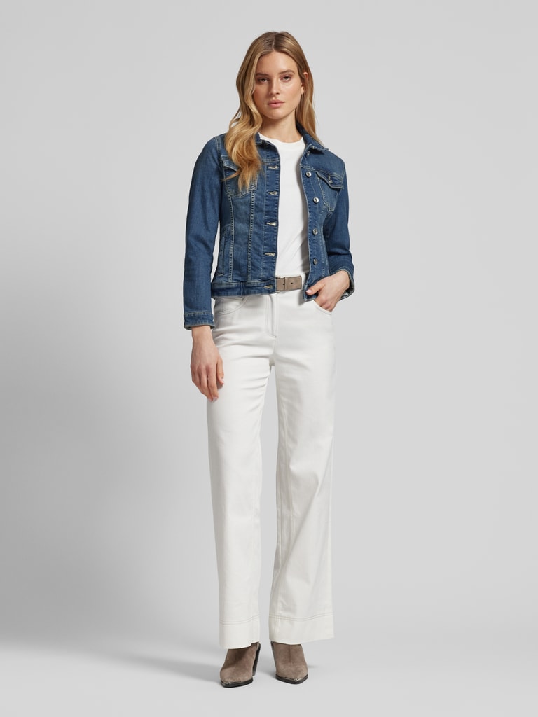 Tom Tailor Jeansjacke mit Brusttaschen (marine) online kaufen