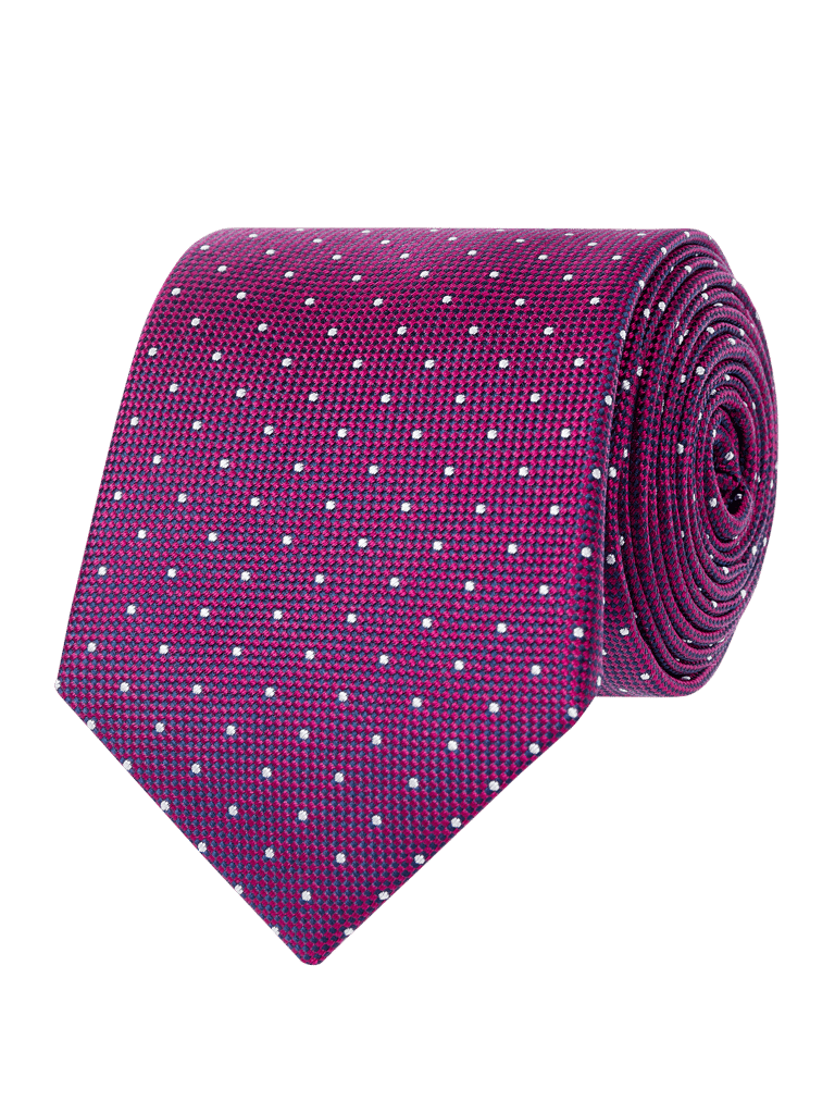 Christian Berg Men Stropdas van pure zijde (6,5 cm) in violet online