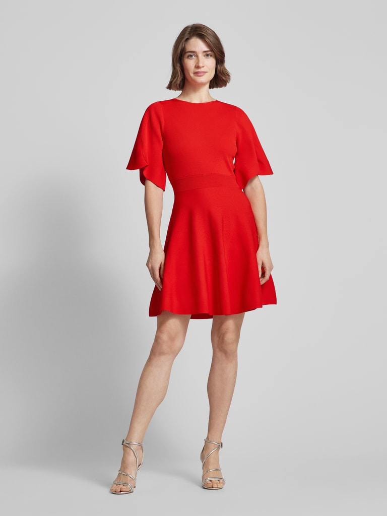 sequin feather mini dress Meet Me There Sequin Feather Mini Dress - Red, Large | Hazel and Olive