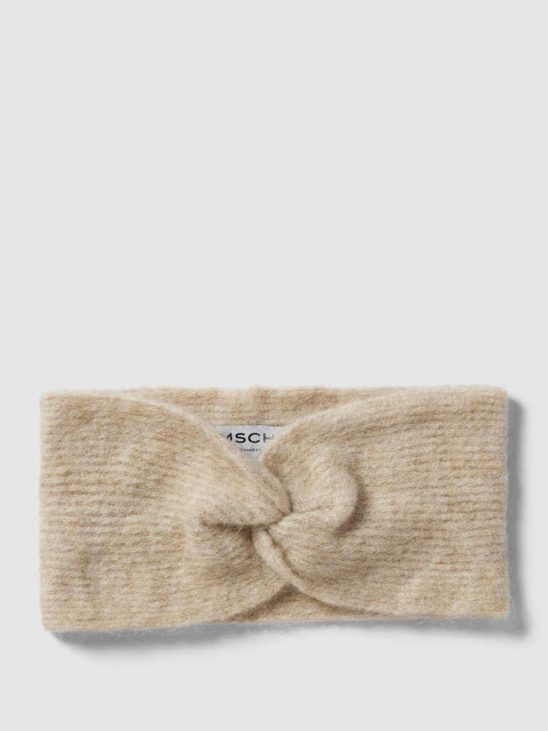Sterntaler Fascia Invernale In Maglia Per Bambina – Ecru, Taglia 49, Foderata In Micropile