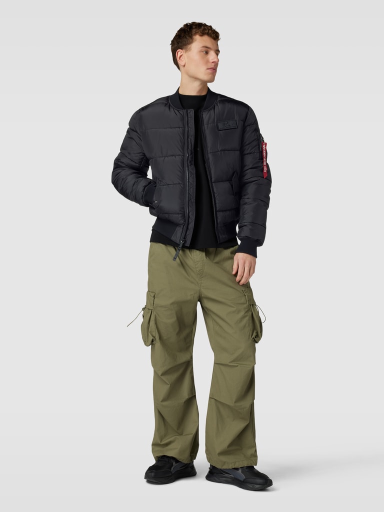 weisse bomberjacke alpha