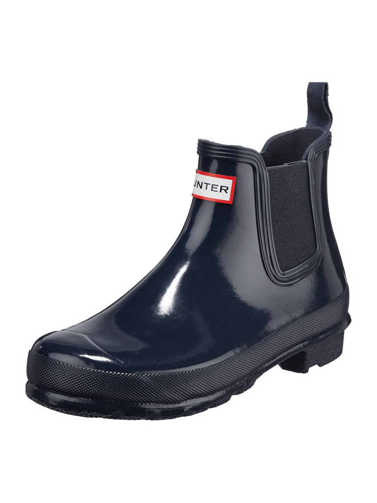 Hunter Chelsea Boots aus Gummi (dunkelblau) online kaufen