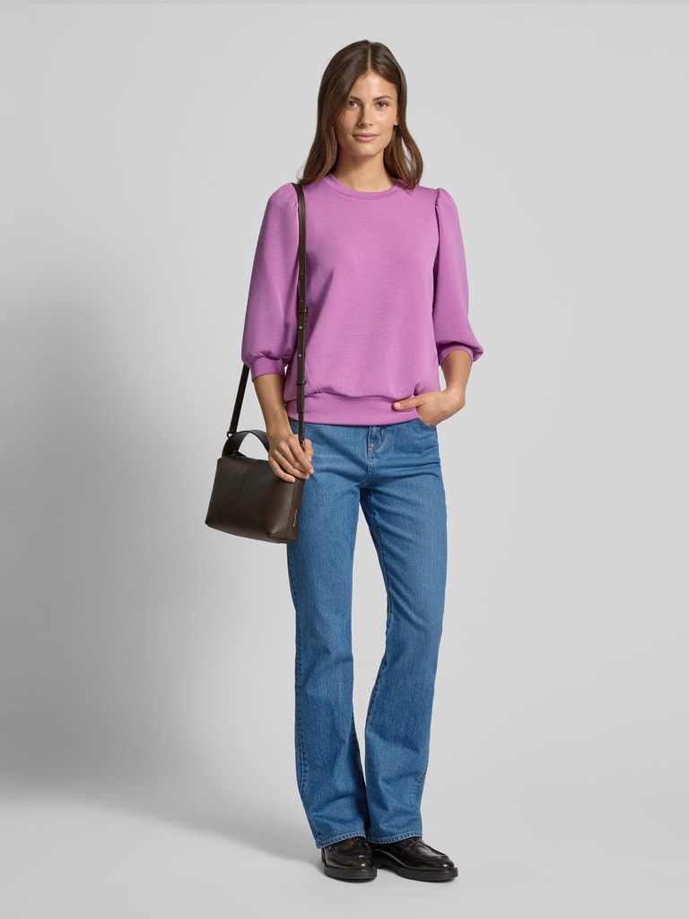 Selected Femme Tenny Sweat Top Snow White